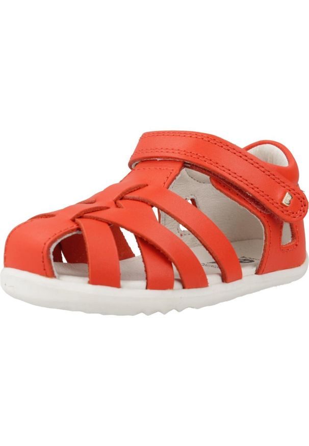 Sandały BOBUX TROPICANA II Pomarańczowy. Kolor: pomarańczowy. Materiał: skóra