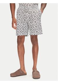Jack & Jones - Jack&Jones Komplet koszula i szorty materiałowe Seersucker 12284648 Szary Relaxed Fit. Kolor: szary. Materiał: bawełna #6