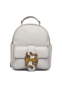 Just Cavalli Plecak 80RA4BA5 ZSA89 Szary. Kolor: szary. Materiał: skóra #1