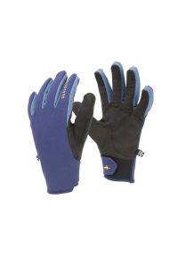 SEALSKINZ - Wodoodporne rękawice z kontrolą fuzji Sealskinz all weather. Kolor: wielokolorowy, czarny, niebieski