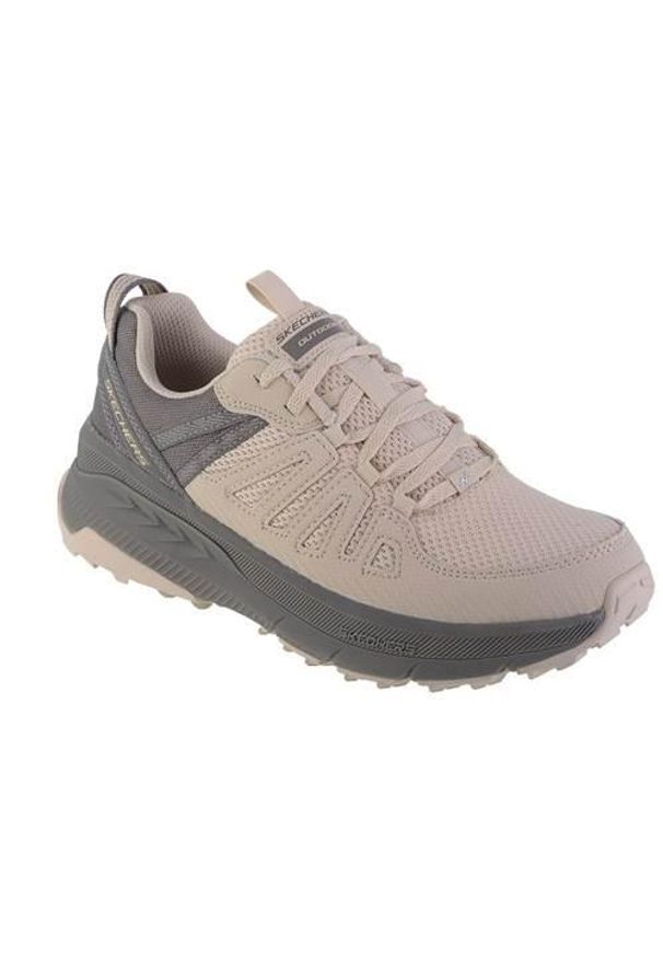 skechers - Buty do chodzenia damskie Skechers Switch Back Cascades. Kolor: szary, beżowy, wielokolorowy. Materiał: materiał, syntetyk, tkanina, guma. Model: Skechers Sport. Sport: turystyka piesza