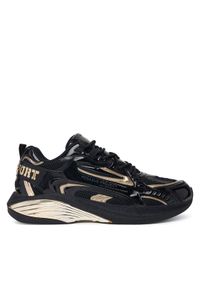 Plein Sport Sneakersy FAES USC0848 STE003N Czarny. Kolor: czarny. Materiał: materiał #1
