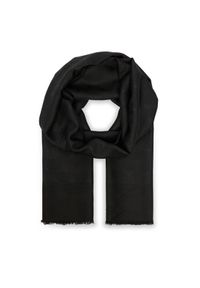 Guess Szalik AM9437 POL03 Czarny. Kolor: czarny. Materiał: materiał