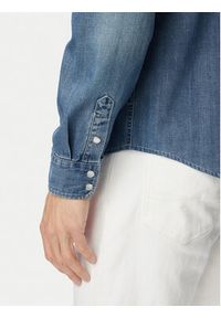 Tommy Jeans Koszula jeansowa Western DM0DM23661 Niebieski Regular Fit. Kolor: niebieski. Materiał: bawełna #5