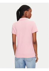 GANT - Gant Polo Sheild 4200870 Różowy Slim Fit. Typ kołnierza: polo. Kolor: różowy. Materiał: bawełna #4