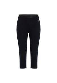 Legginsy termoaktywne damskie Odlo Merino 200 BL Bottom 3/4. Kolor: czarny #1