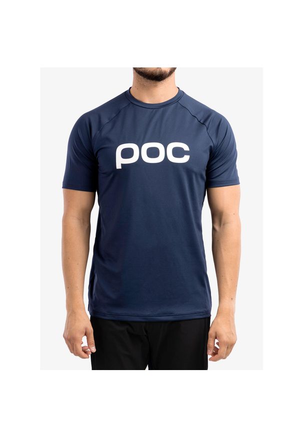 Koszulka rowerowa męska POC Reform Enduro Tee. Kolor: niebieski. Sport: kolarstwo