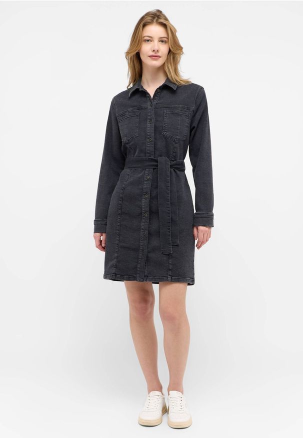 Damska Sukienka Mini Mustang Style Elmira Dress Denim Black 1015588 4000 802. Materiał: denim. Długość: mini