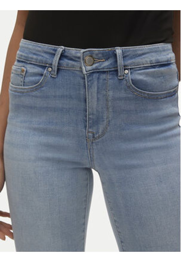 Vero Moda Jeansy Flash 10306824 Niebieski Straight Fit. Kolor: niebieski