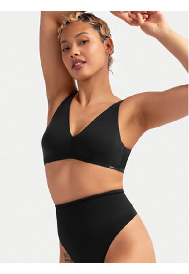 Dorina Biustonosz braletka Essensual FXBR0052MI116 Czarny. Kolor: czarny. Materiał: syntetyk