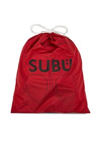 Subu Kapcie F-line Czerwony. Kolor: czerwony. Materiał: materiał #5