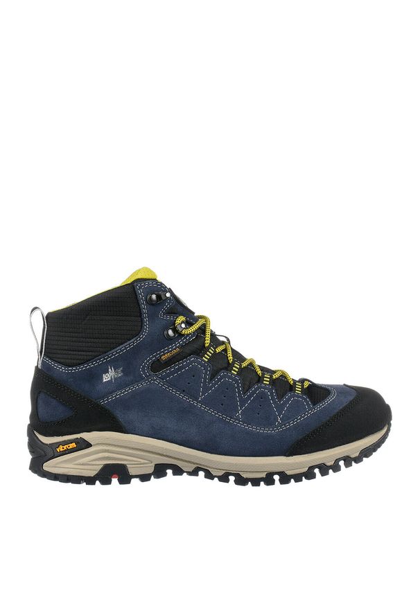 Buty trekkingowe męskie LOMER Sella High Mtx Suede. Kolor: niebieski. Sport: turystyka piesza