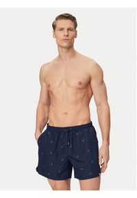 Aeronautica Militare Szorty kąpielowe 261BW0232UCT04317 Granatowy Regular Fit. Kolor: niebieski. Materiał: syntetyk #3