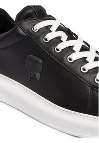 Karl Lagerfeld - KARL LAGERFELD Sneakersy Kapri KL52570N Czarny. Kolor: czarny. Materiał: skóra #6