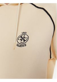 Guess Bluza V4BQ05 KCHU1 Beżowy Regular Fit. Kolor: beżowy. Materiał: bawełna #3