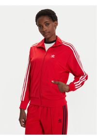 Adidas - adidas Bluza adicolor Classics Loose Firebird IP0602 Czerwony Loose Fit. Kolor: czerwony. Materiał: syntetyk