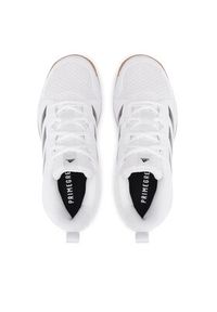 Adidas - adidas Buty Ligra 7 Kids FZ4680 Biały. Kolor: biały. Materiał: materiał #7