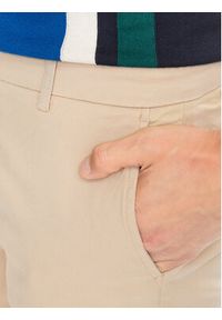 Lindbergh Szorty materiałowe 30-505044 Beżowy Slim Fit. Kolor: beżowy. Materiał: bawełna #4
