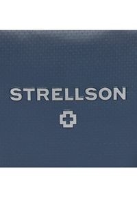 Strellson Saszetka Brian 4010003053 Granatowy. Kolor: niebieski. Materiał: materiał #4