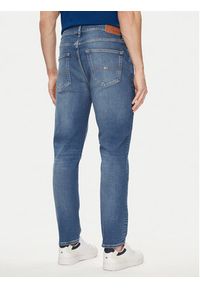 Tommy Jeans Jeansy DM0DM18765 Niebieski Tapered Fit. Kolor: niebieski