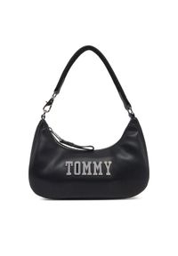 Tommy Jeans Torebka Tjw Everywhere Shoulder Bag AW0AW17364 Czarny. Kolor: czarny. Materiał: skórzane