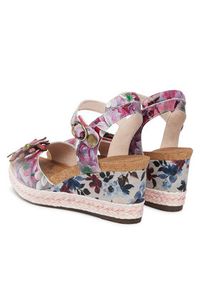 Laura Vita Sandały Facyo 75 Fioletowy. Kolor: fioletowy. Materiał: skóra #6