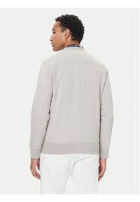 TOMMY HILFIGER - Tommy Hilfiger Bluza Logo MW0MW11596 Beżowy Regular Fit. Kolor: beżowy. Materiał: syntetyk #3