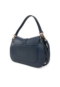 Furla Torebka Flow WB00996 BX2045 2676S Granatowy. Kolor: niebieski. Materiał: skórzane