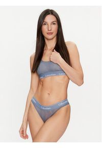 Calvin Klein Underwear Biustonosz top 000QF7708E Niebieski. Kolor: niebieski. Materiał: syntetyk #5