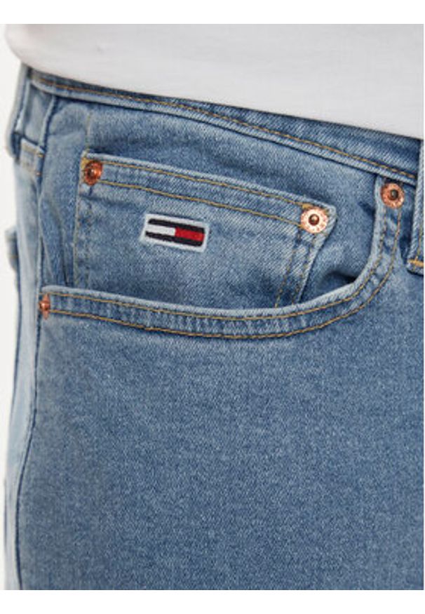 Tommy Jeans Jeansy Simon DM0DM18771 Niebieski Skinny Fit. Kolor: niebieski