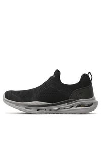 skechers - Skechers Sneakersy Denison 210431/BLK Czarny. Kolor: czarny. Materiał: materiał #4