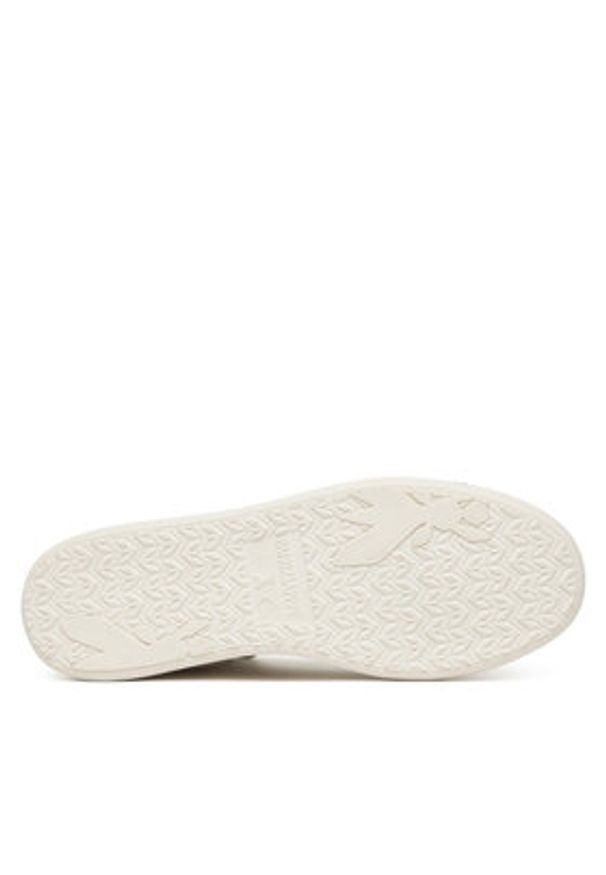 Patrizia Pepe Sneakersy 2Z0073/L150-FF69 Biały. Kolor: biały. Materiał: skóra