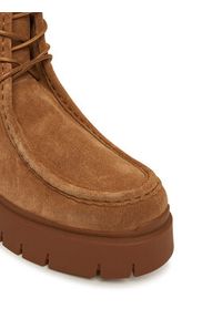 Hugo - HUGO Trzewiki Kris 50552733 Brązowy. Kolor: brązowy. Materiał: skóra, zamsz #3