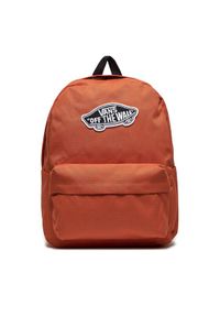 Vans Plecak Old Skool Classic Backpack VN000H4YEHC1 Pomarańczowy. Kolor: pomarańczowy. Materiał: materiał