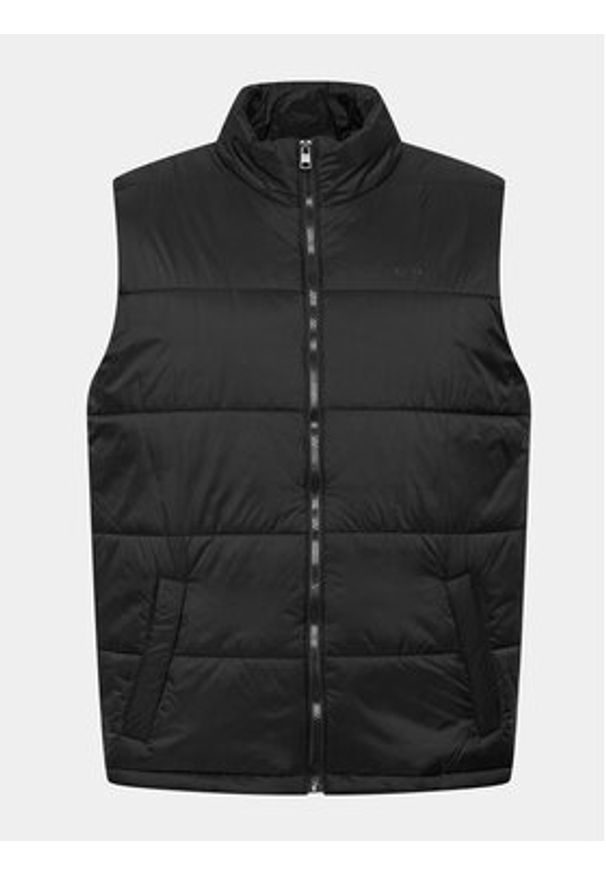 Sprandi Bezrękawnik SP3-KAM001 Czarny Regular Fit. Kolor: czarny. Materiał: syntetyk. Długość rękawa: bez rękawów