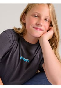 Sinsay - Koszulka z nadrukiem na plecach Garfield - szary. Kolor: szary. Wzór: nadruk #1