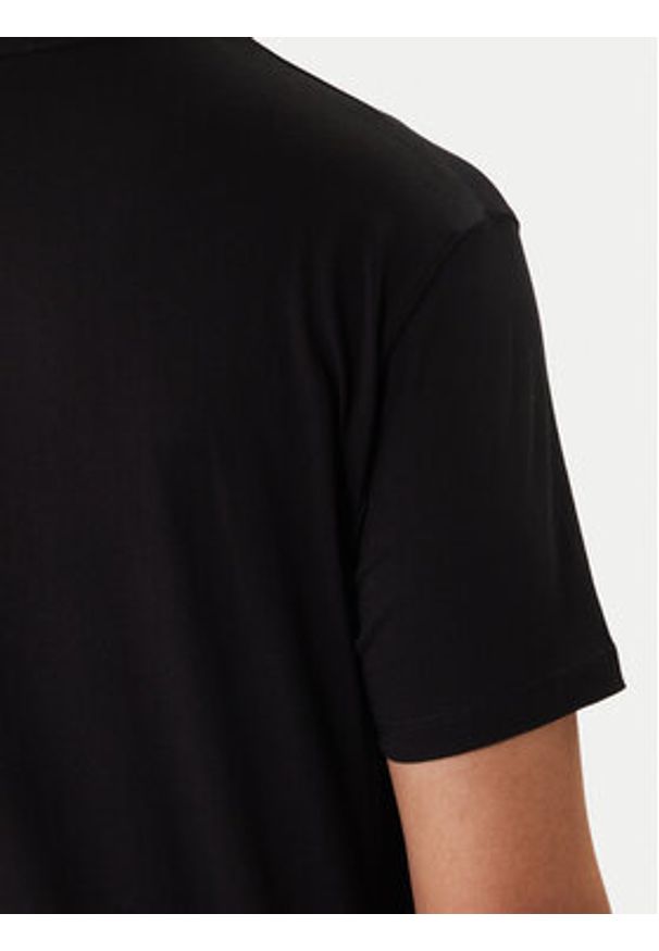 Armani Exchange T-Shirt XM002178 AF12308 UC001 Czarny Regular Fit. Kolor: czarny. Materiał: bawełna