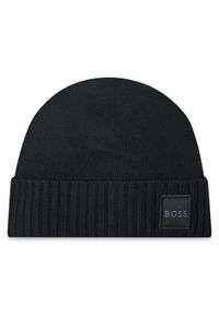 BOSS - Czapka Boss. Kolor: czarny #1