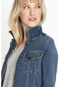 Lee - LEE SLIM RIDER DAMSKA KURTKA JEANSOWA NINETY NINE L541HAZV 112112654. Materiał: jeans