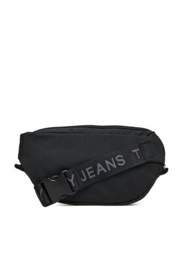 Tommy Jeans Saszetka nerka Tjm Ess Daily Bumbag AM0AM13701 Czarny. Kolor: czarny. Materiał: materiał