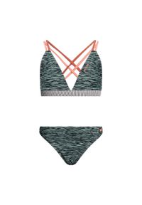 Strój kąpielowy dwuczęściowy dziecięcy Protest Prteva Triangle bikini. Kolor: zielony