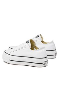 Converse Trampki Chuck Taylor All Star Lift Ox 560251C Biały. Kolor: biały. Materiał: materiał #7