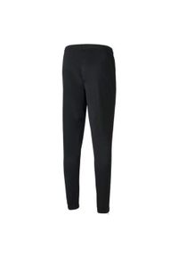 Puma - Męskie Treningowe Spodnie Do Biegania TeamRise Poly. Kolor: czarny. Materiał: dresówka