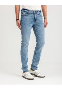 Mustang - MUSTANG VEGAS SLIM MĘSKIE SPODNIE JEANSOWE JEANSY DŻINSY DENIM BLUE 1015043 5000 202. Okazja: na co dzień. Styl: casual #7