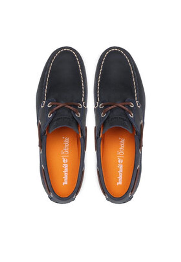 Timberland Mokasyny Cedar Bay TB0A28BM0191 Granatowy. Kolor: niebieski. Materiał: nubuk, skóra