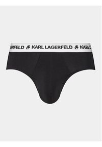 Karl Lagerfeld - KARL LAGERFELD Komplet 3 par slipów 235M2110 Kolorowy. Materiał: bawełna. Wzór: kolorowy #4