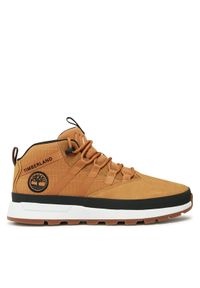 Timberland Sneakersy Euro Trekker Super Ox TB0A5UW92311 Brązowy. Kolor: brązowy. Materiał: skóra, nubuk