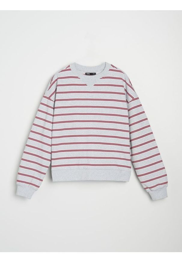 Sinsay - Bluza w paski - wielobarwny. Wzór: paski