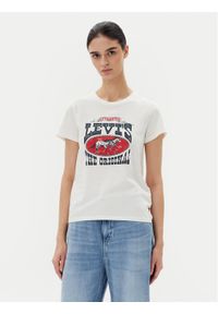 Levi's® T-Shirt Perfect 17369-3022 Biały Standard Fit. Kolor: biały. Materiał: bawełna