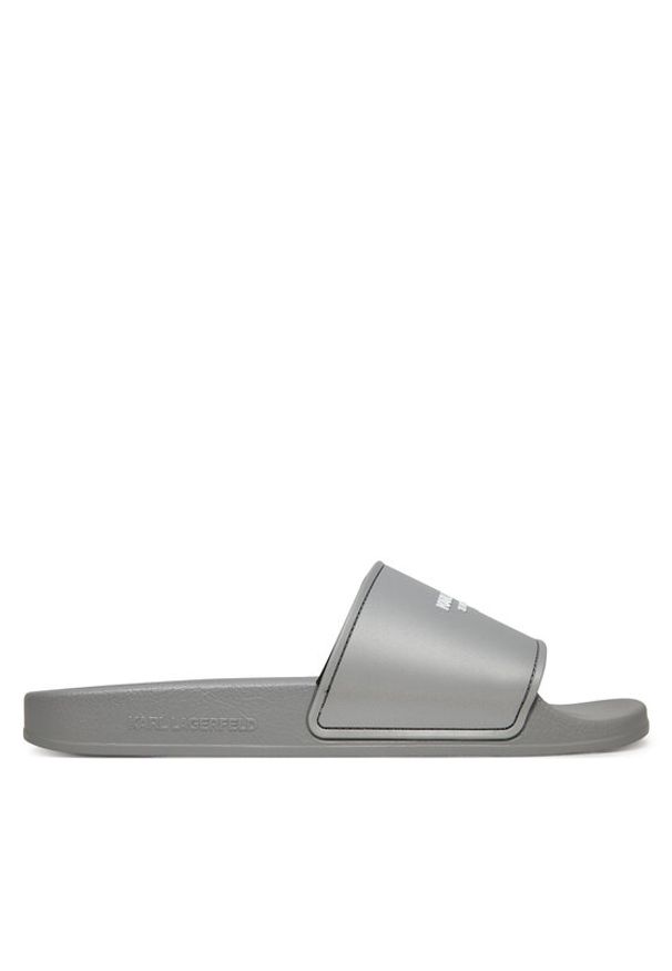 Karl Lagerfeld - KARL LAGERFELD Klapki KL70008A Szary. Kolor: szary